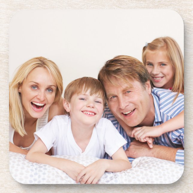 Create Your Own Photo Custom Pic DIY Beverage Coaster (Front)