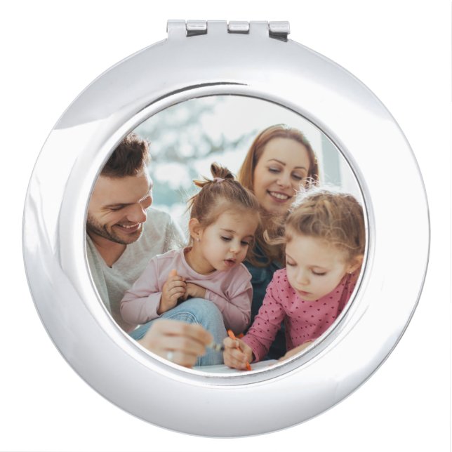 Create Your Own Photo Custom Pic DIY Compact Mirror (Front)