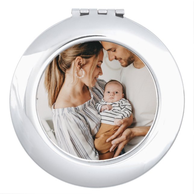 Create Your Own Photo Custom Pic DIY Compact Mirror (Front)