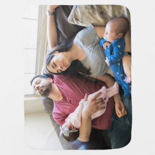 Create Your Own Photo Custom Pic DIY Family Baby Blanket