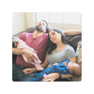 Create Your Own Photo Custom Pic DIY Family Metal Print
