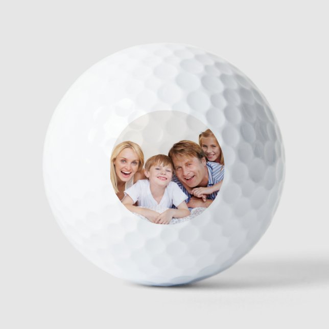 Create Your Own Photo Custom Pic DIY Golf Balls (Front)
