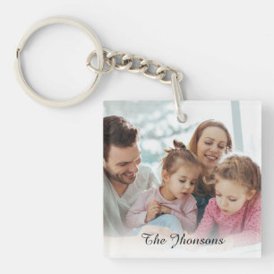 Create Your Own Photo Custom Pic DIY Keychain