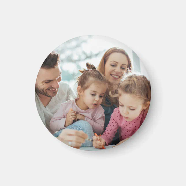 Create Your Own Photo Custom Pic DIY Magnet | Zazzle