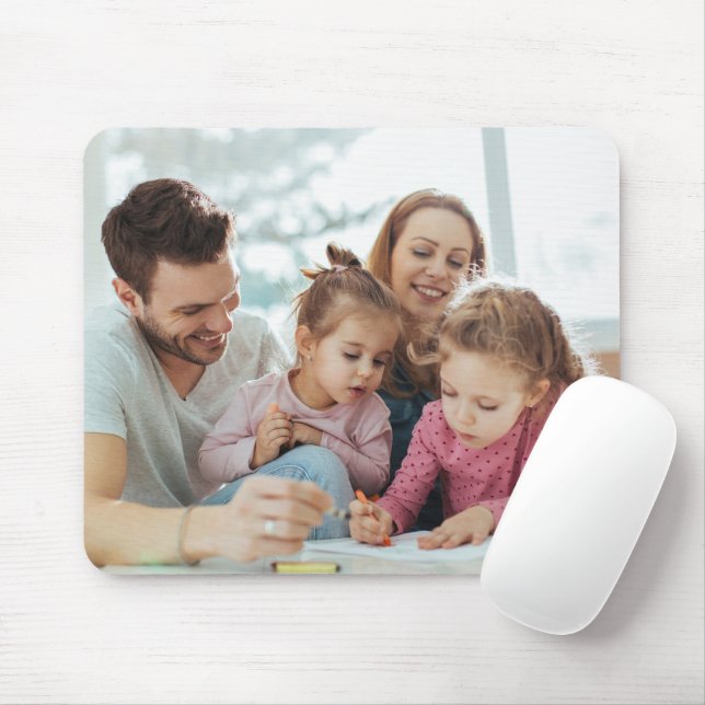 Create Your Own Photo Custom Pic DIY Mouse Pad (With Mouse)