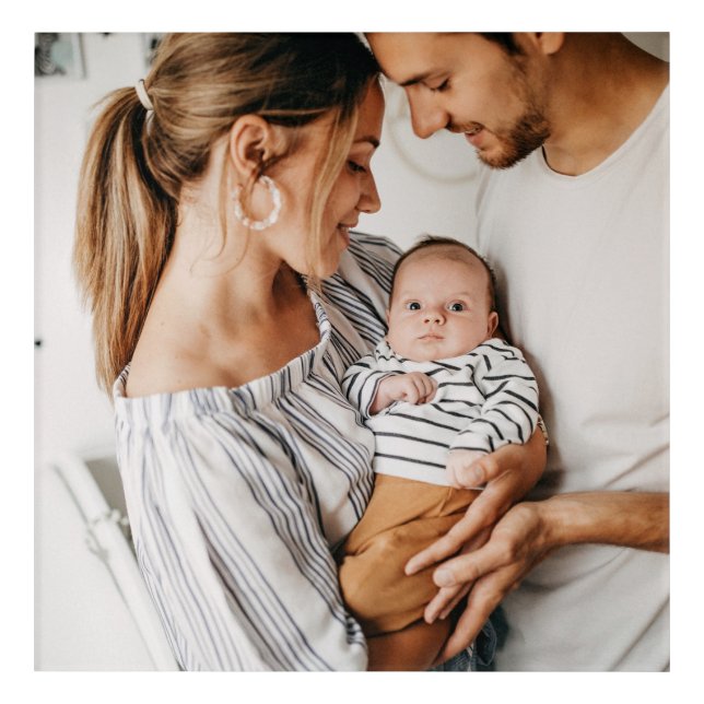 Create Your Own Photo Custom Pic Double Sided Acrylic Print (Front)