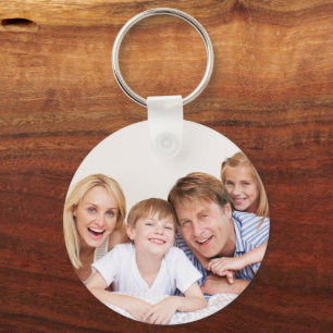 Create Your Own Photo Custom Pic Double Sided Keychain