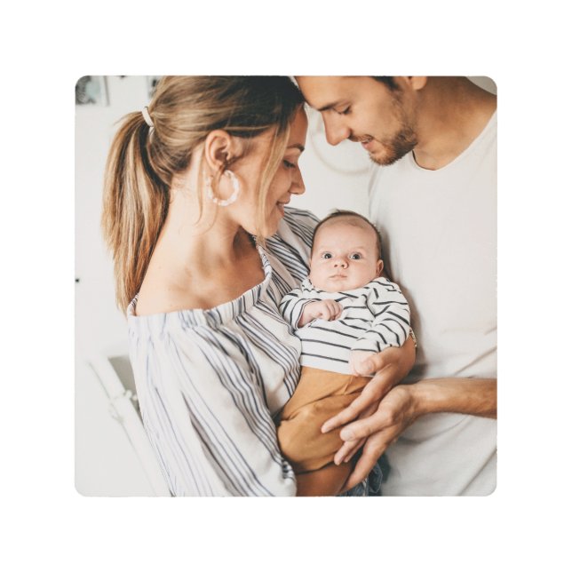 Create Your Own Photo Custom Pic Double Sided Metal Print (Front)