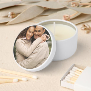 Create Your Own Photo Custom Pic Double Sided Mini Candle Favors