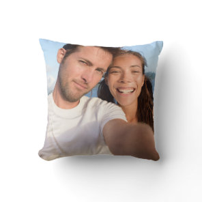 Create Your Own Photo Custom Pic Double Sided Throw Pillow