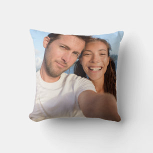 Create Your Own Photo Custom Pic Double Sided Throw Pillow