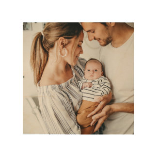 Create Your Own Photo Custom Pic Double Sided Wood Wall Art