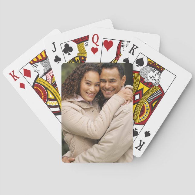 Create Your Own Photo Custom Pic Poker Cards (Back)