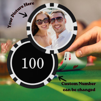 Create Your Own Photo Custom Pic Poker Chips