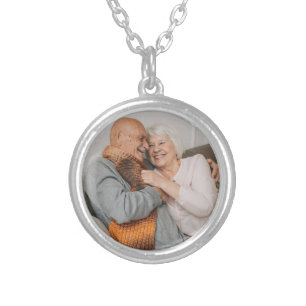 Create Your Own Photo Custom Pic Silver Plated Necklace