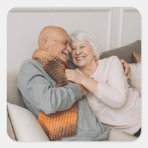 Create Your Own Photo Custom Pic Square Sticker