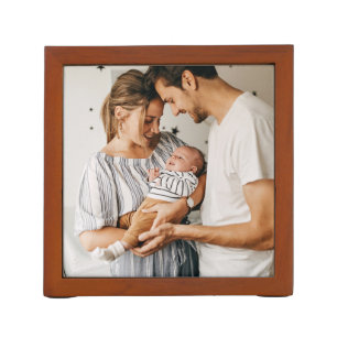 Create Your Own Photo Custom Pic Two Photo Desk Organizer