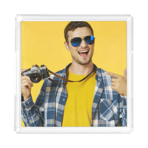 Create your Own Photo Custom Picture Acrylic Tray