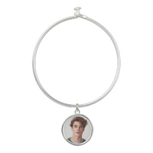 Create your Own Photo Custom Picture Bangle Bracelet