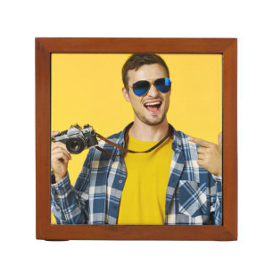 Create your Own Photo Custom Picture Desk Organizer