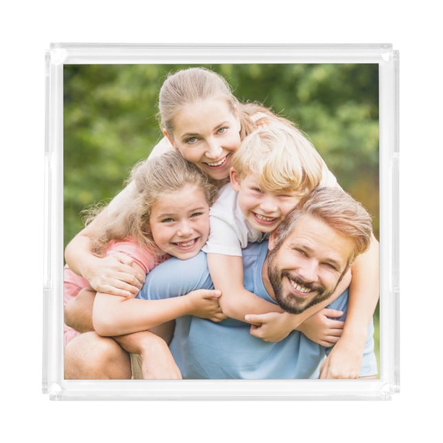 Create Your Own Photo Custom Picture DIY Acrylic Tray (Front)