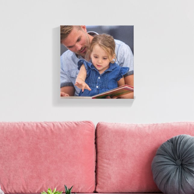 Create Your Own Photo Custom Picture DIY  Canvas Print (Insitu(LivingRoom))