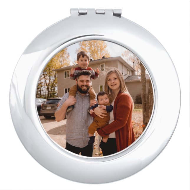 Create Your Own Photo Custom Picture DIY  Compact Mirror (Front)