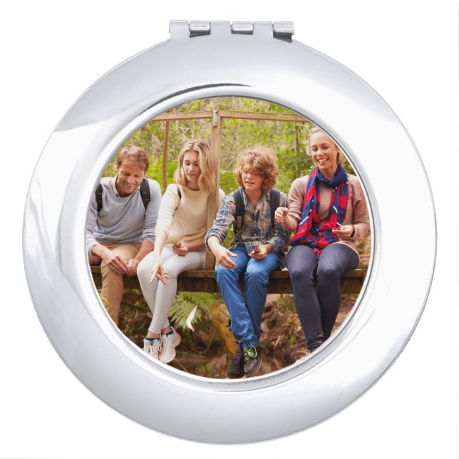 Create Your Own Photo Custom Picture DIY Compact Mirror (Front)