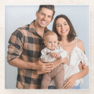 Create Your Own Photo Custom Picture DIY  Glass Coaster