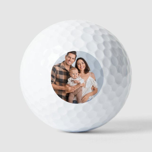 Create Your Own Photo Custom Picture DIY  Golf Balls (Front)