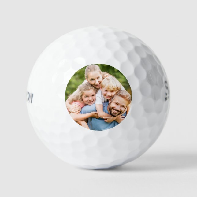 Create Your Own Photo Custom Picture DIY Golf Balls (Front)