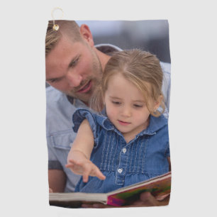 Create Your Own Photo Custom Picture DIY  Golf Towel