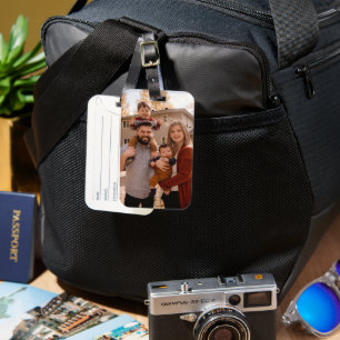Create Your Own Photo Custom Picture DIY  Luggage Tag