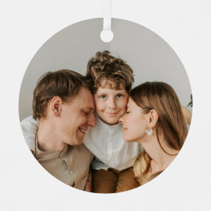 Create Your Own Photo Custom Picture DIY Metal Ornament