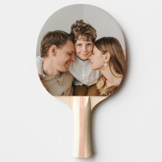 Create Your Own Photo Custom Picture DIY  Ping Pong Paddle (Front)