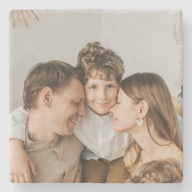 Create Your Own Photo Custom Picture DIY  Stone Coaster (Front)