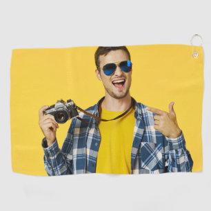 Create your Own Photo Custom Picture Golf Towel