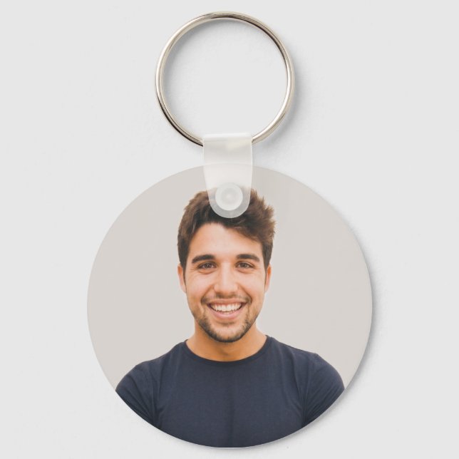 Create your Own Photo Custom Picture Keychain (Front)