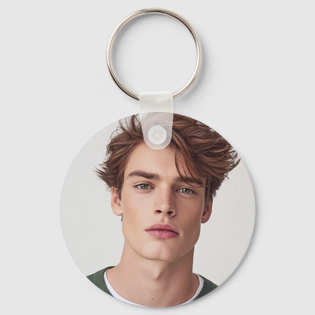 Create your Own Photo Custom Picture Keychain (Front)