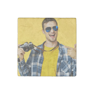 Create your Own Photo Custom Picture Stone Magnet