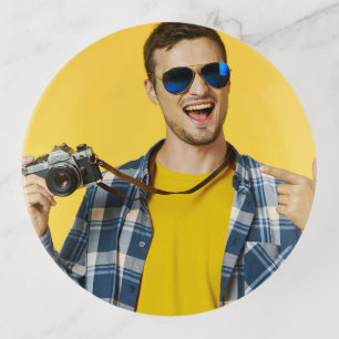 Create your Own Photo Custom Picture Trinket Tray