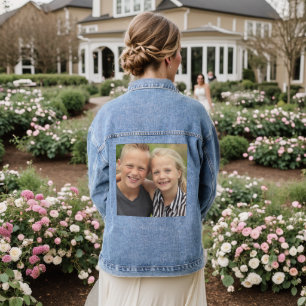 Create Your Own Photo Denim Jacket