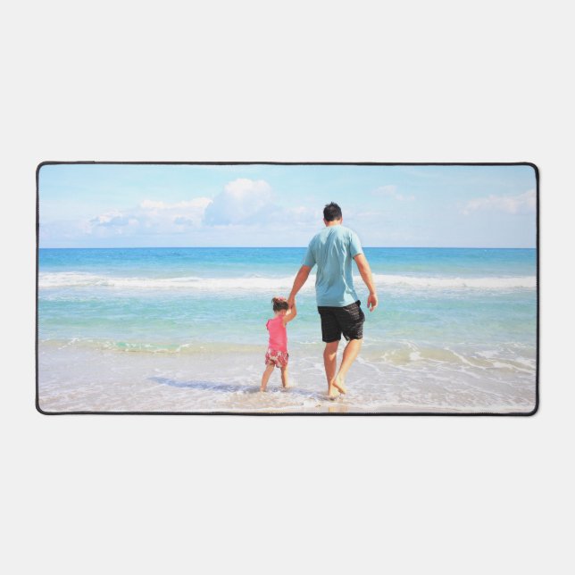 Create Your Own Photo Desk Mat Gift Personalized (Front)