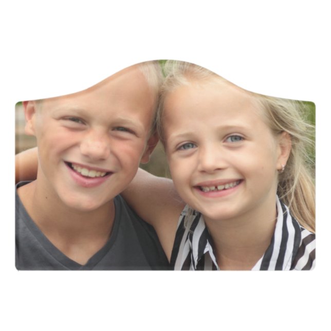 Create Your Own Photo  Door Sign (Small Crest Front)