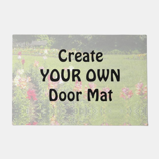 Create Your Own Photo  Doormat (Front)