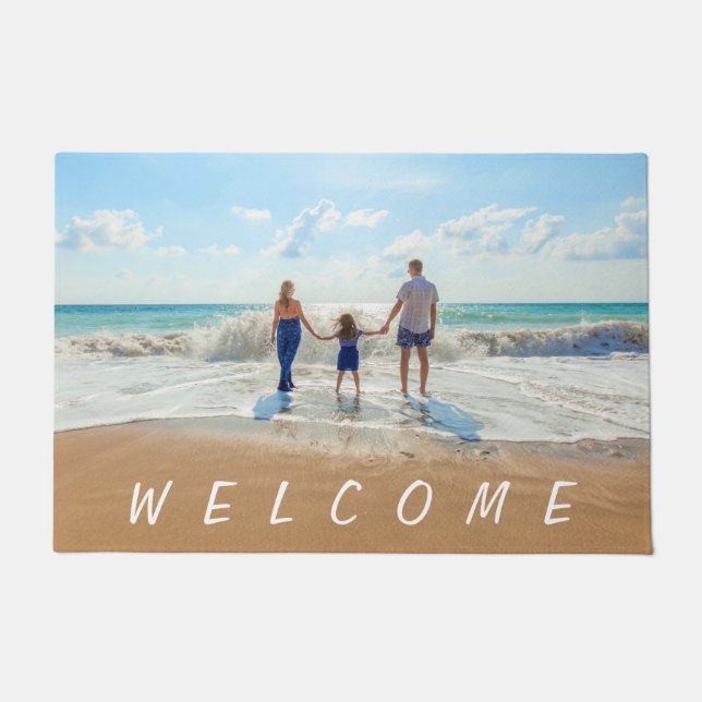 Create Your Own Photo Doormat Personalized Gift (Front)