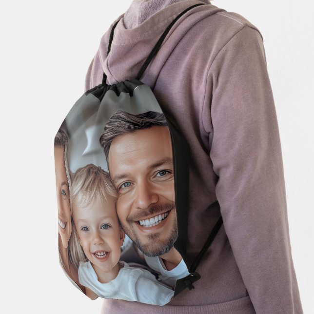 Create Your Own Photo Drawstring Bag (Insitu)