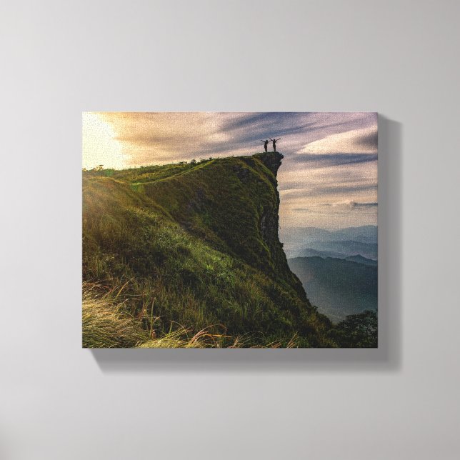 Create your own photo family canvas print (Front)