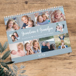 Create Your Own Photo Family Modern Script 2026 Calendar<br><div class="desc">Create your own 2026 photo calendar for Grandma and Grandad,  featuring modern script typography. Add your own family photos to make a personalized keepsake they’ll treasure all year. A cute and thoughtful Christmas gift idea!</div>
