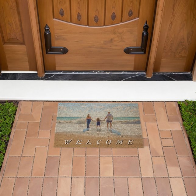 Create Your Own Photo Fiber Doormat Gift (Insitu (Outdoor))